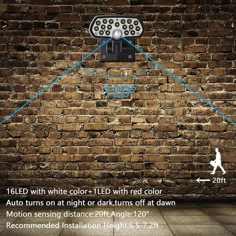 

17LED PIR