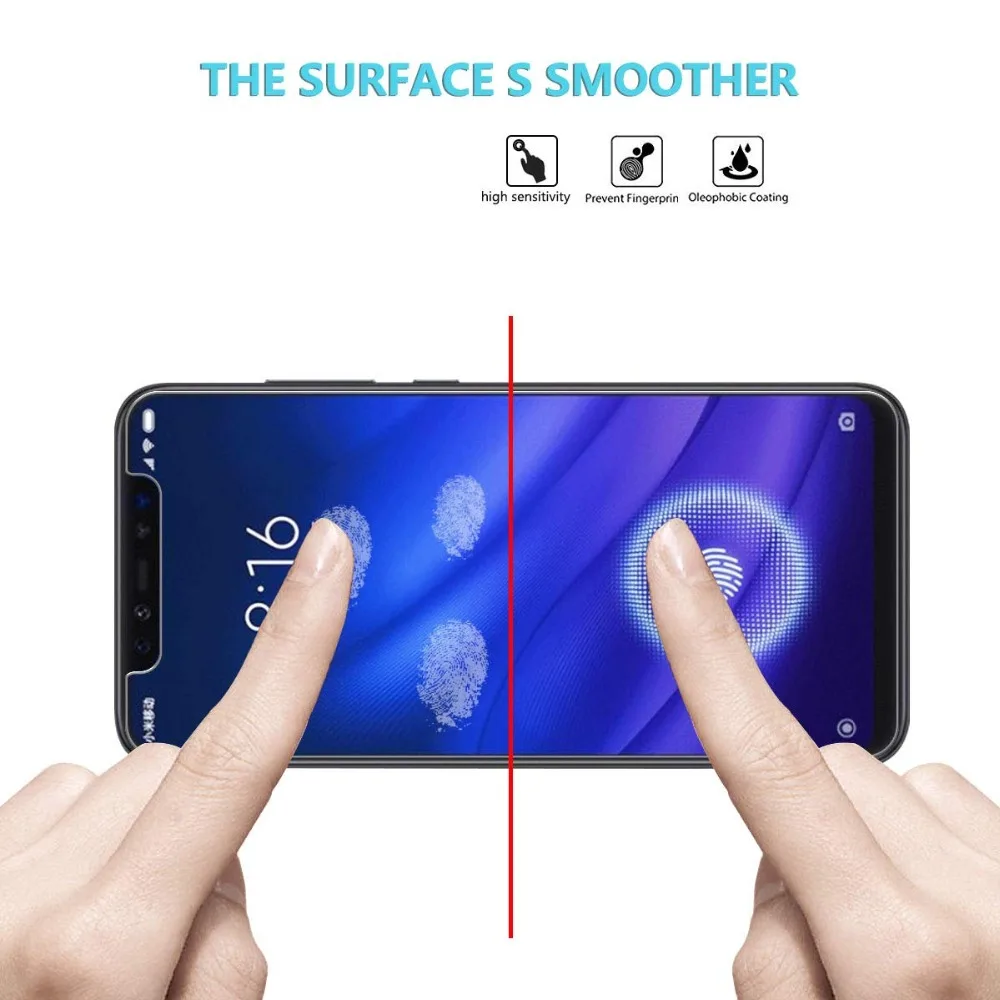 Закаленное стекло 9H 2.5D для UMIDIGI One Pro Защита экрана 5 9 дюйма защитная пленка
