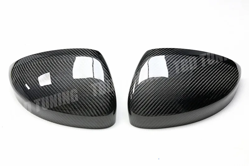 Для Volkswagen VW Tiguan Sharan сменный стиль зеркало заднего вида из углеродного волокна Cover2009 2010-2013