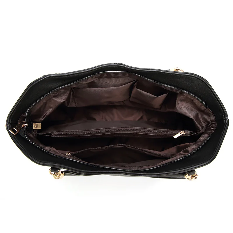 

2021 New Luxury PU Leather Women Shoulder Bag Casual Shopping Handbag Large Capacity Female Backpack Tote Bags