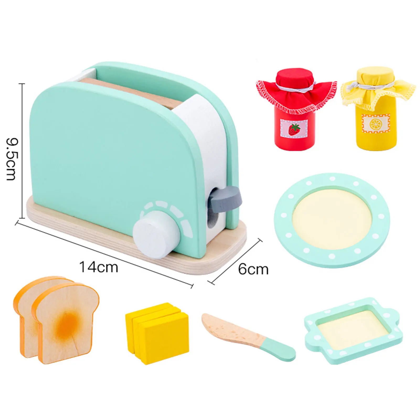 

Children Kitchen Toys Wooden Pretend Play Sets Simulation Toasters Bread Maker Coffee Machine Interesting Kitchen Toys For Kids