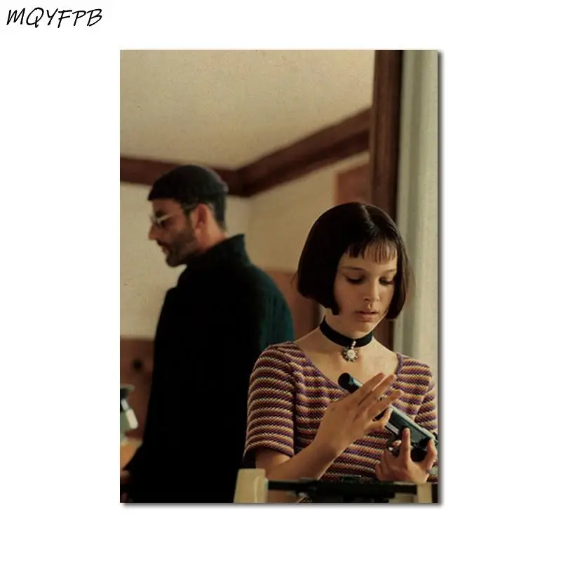 

Classic Movies The Professional Kraft Paper Poster Interior Decorative painting 50.5x35cm