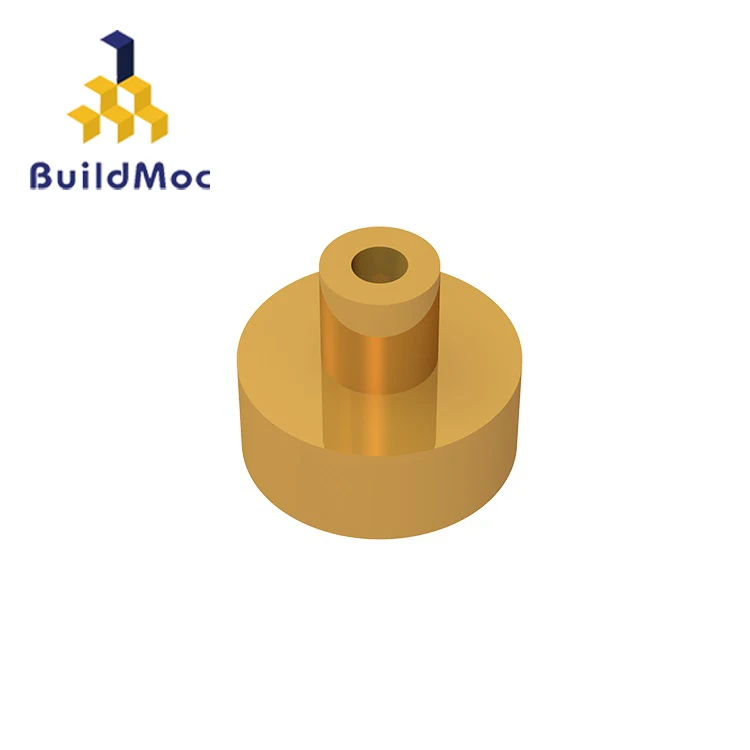 BuildMOC 20482 плитка круглая 1x1 с стержнем и штифтовым держателем для строительных