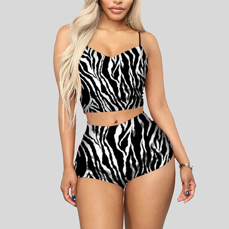 

Hot Women 2 piece set Velvet Sleepwear Sexy Spaghetti Strap Shorts Pajamas Suit Ladies Casual Sleepwear Female Pajama