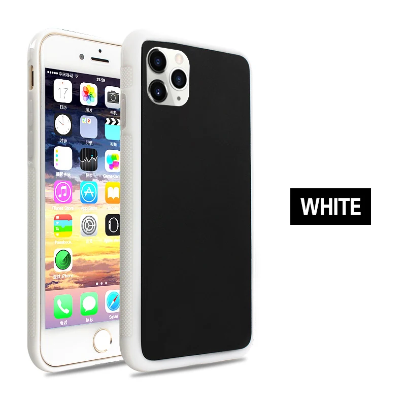 11 White Антигравитационные чехлы для iPhone 11 X XS MAX XR 8 7 Plus, силиконовый чехол для телефона iPhone 6 6s Plus 5S SE, антигравитационный чехол - Цвет: 11 White
