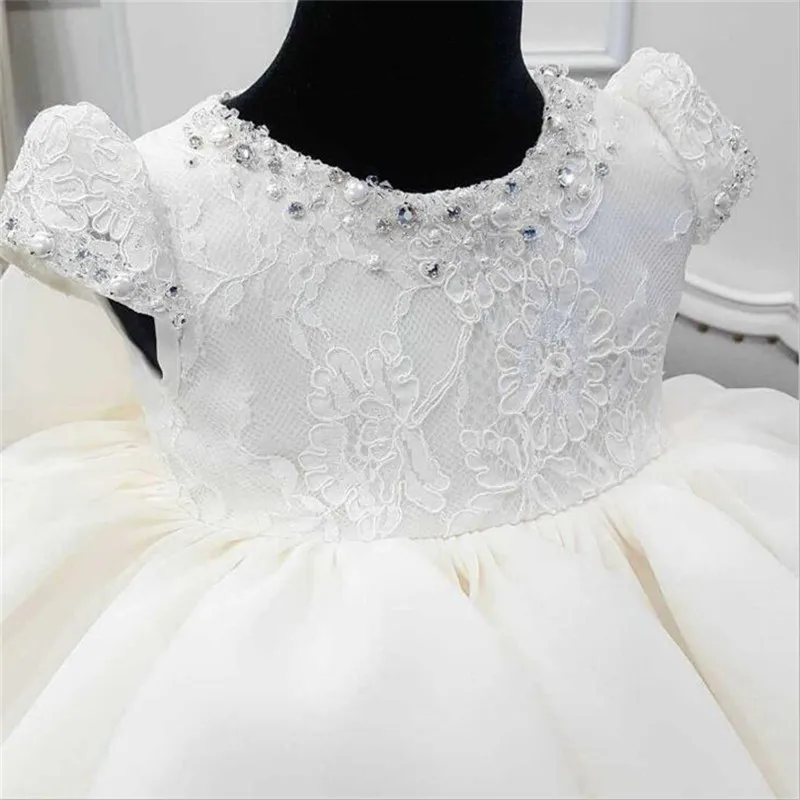 Платье для девочек на крестины бальное платье первого дня рождения свадьбу |
