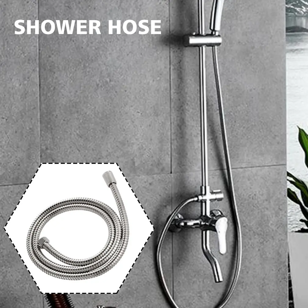 1 6 метров Водостоки гибкая трубка душ Нержавеющая сталь труба для ванной с