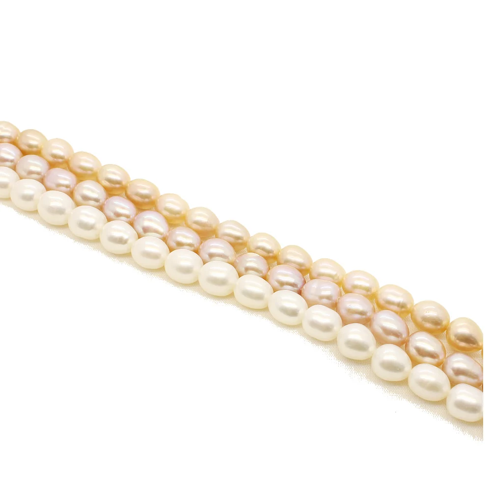 Натуральный пресноводный жемчуг красивые бусины в стиле барокко изготовление