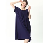 Ночная рубашка женская, хлопковая, свободная, большого размера, 6XL