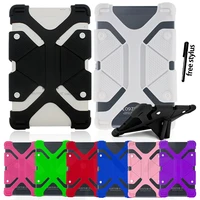 universal shockproof silicone stand cover case for 10 lenovo ideapad miix 123 thinkpad tablet four corner protection case