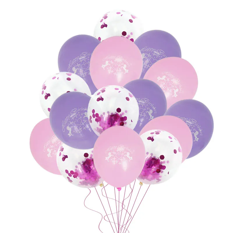 Cyuan праздничные шарики с единорогом дети днем рождения латексные воздушные шары