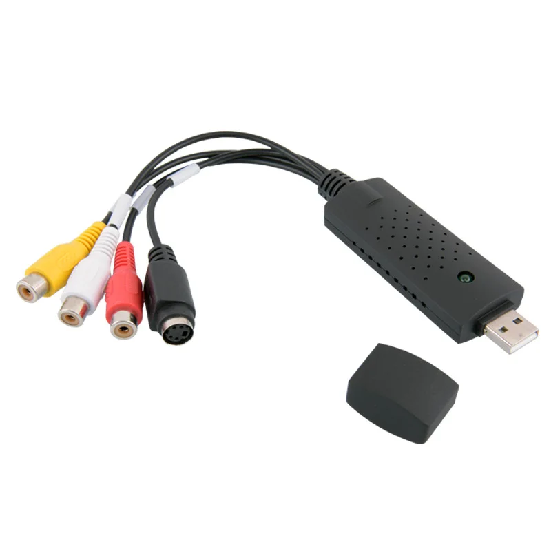 Карта адаптер захвата USB Easycap 2 0 TV Video Audio VHS на DVD HDD преобразователь карта