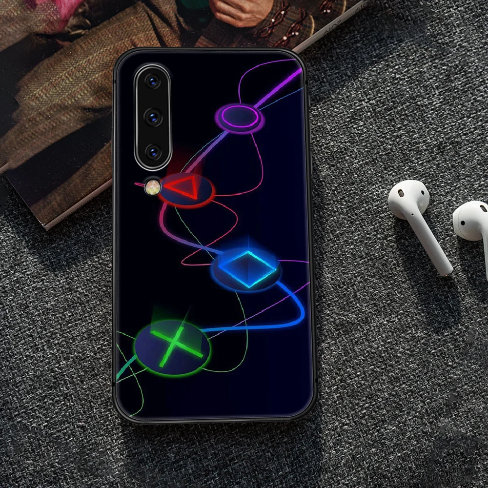 

PlayStation ps Phone Case Cover For Samsung Galaxy A10 A11 A20 E A21 A30 A40 A41 A50 A51 A70 A71 A81 S 4G 5G black Hoesjes