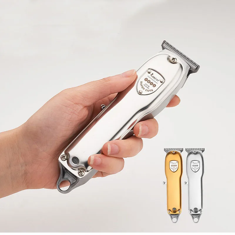 

professional hair clipper metal body USB rechargeable hair clipper oilhead clipper baldhead hair clipper haircut machine