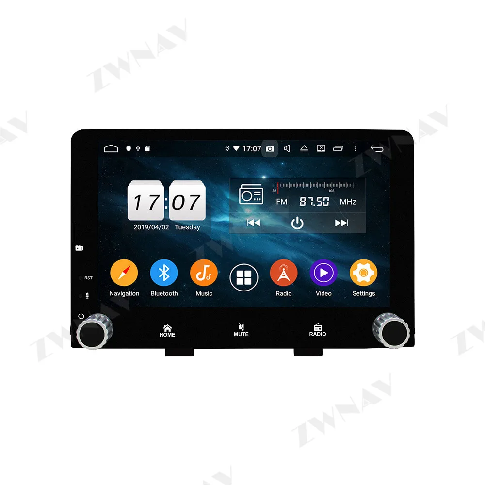 PX6 4 Гб + 64 ГБ Android 10 0 автомобильный мультимедийный плеер для KIA RIO 2017 2018