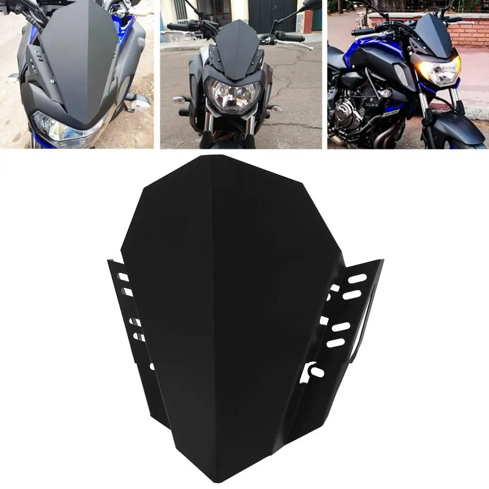 Алюминий мотоцикла крыло лобовое стекло Крышка для Yamaha MT 07 FZ07 18 19 мотоцикла| |