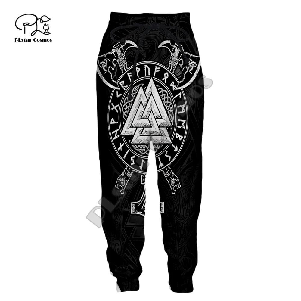 Брюки спортивные PLstar Cosmos мужские/женские с рисунком 3D винтажные принтом волка