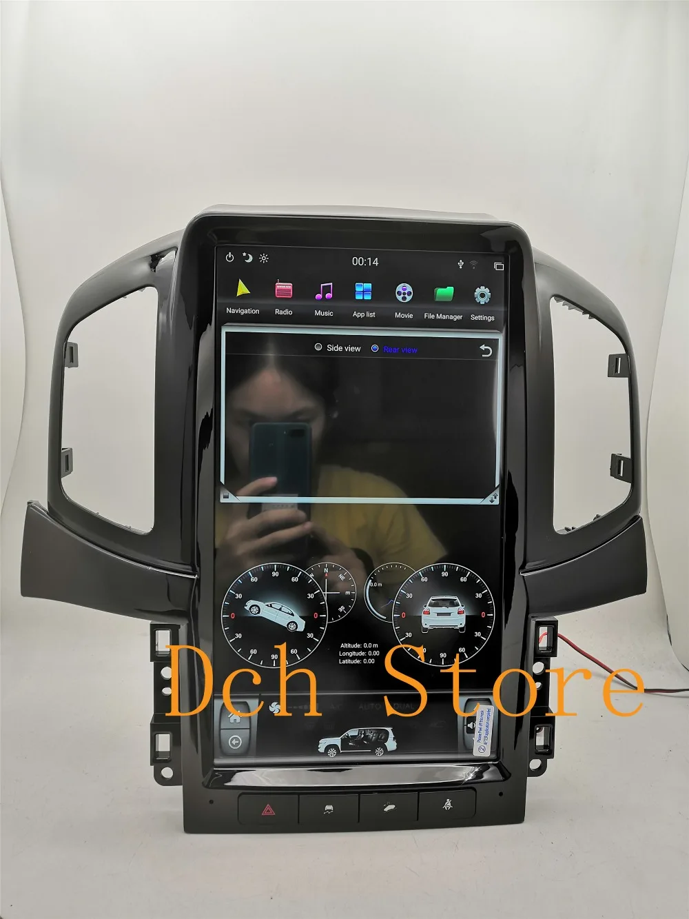 13,6 ''вертикальный экран Tesla стиль Android 8,1 автомобильный DVD gps навигатор плеер для Chevrolet captiva 2013 PX6