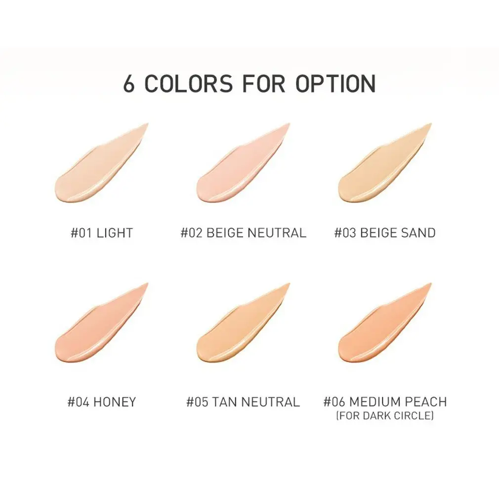 Средний и высокий консилер светильник Тонкий шелковистый натуральный