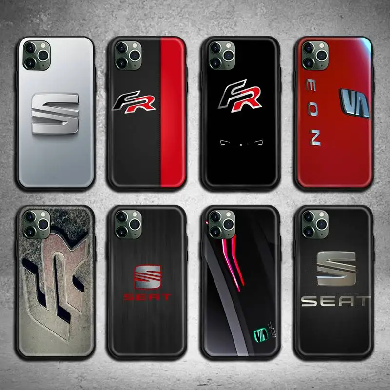 

Car Seat Logo Phone Case for iphone 12 pro max mini 11 pro XS MAX 8 7 6 6S Plus X 5S SE 2020 XR case