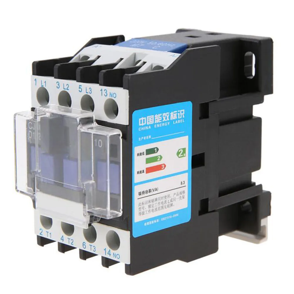 

Starter Relay AC Contactor Switching 1NO 3-Phase Accessories CJX2-1210