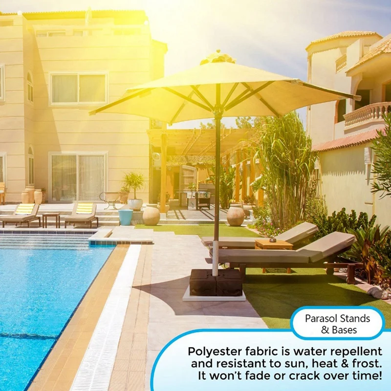 

Outdoor Umbrella Base Windproof Umbrella Heavy-Duty Sandbag Standing Base Suitable for Family Courtyard Use