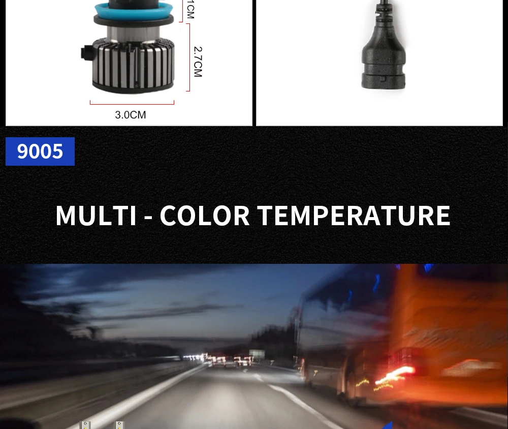 Волшебная COLORM 2 шт Мини F32 H4 авто светодиодный головной светильник 9005 HB3 9006 HB4 H11 H7 H1 H3 50 Вт 5400LM 6000 К светодиодный налобный фонарь лампы туман светильник