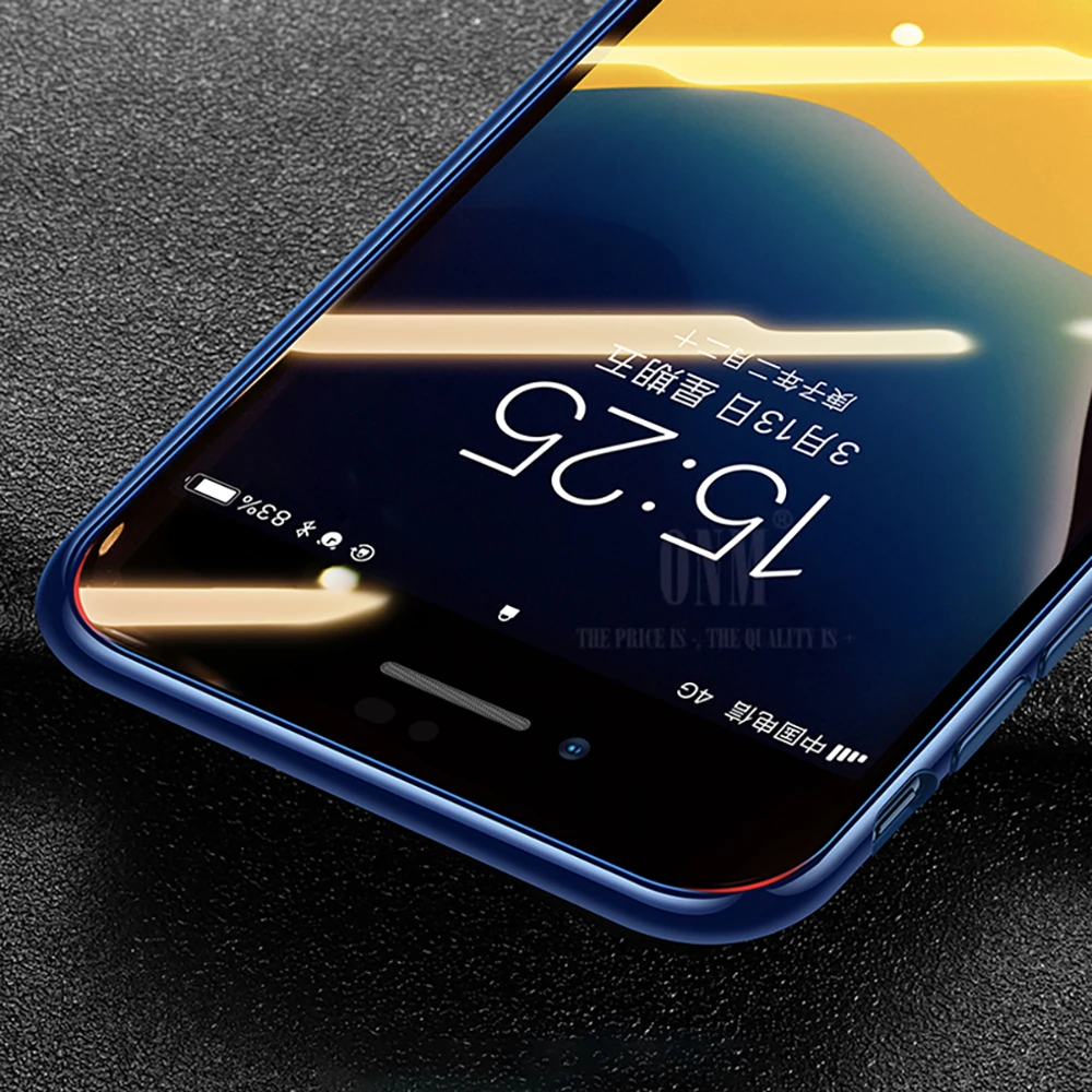 Полностью изогнутое закаленное стекло для iPhone SE 2020 Защита экрана 2 второе