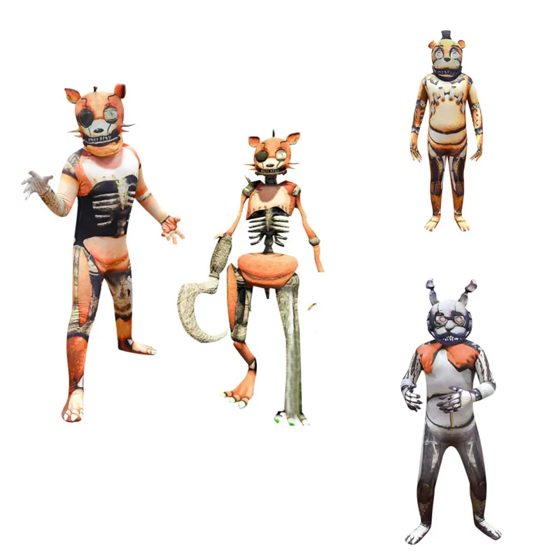 Костюм для косплевечерние пять ночей мальчиков и девочек