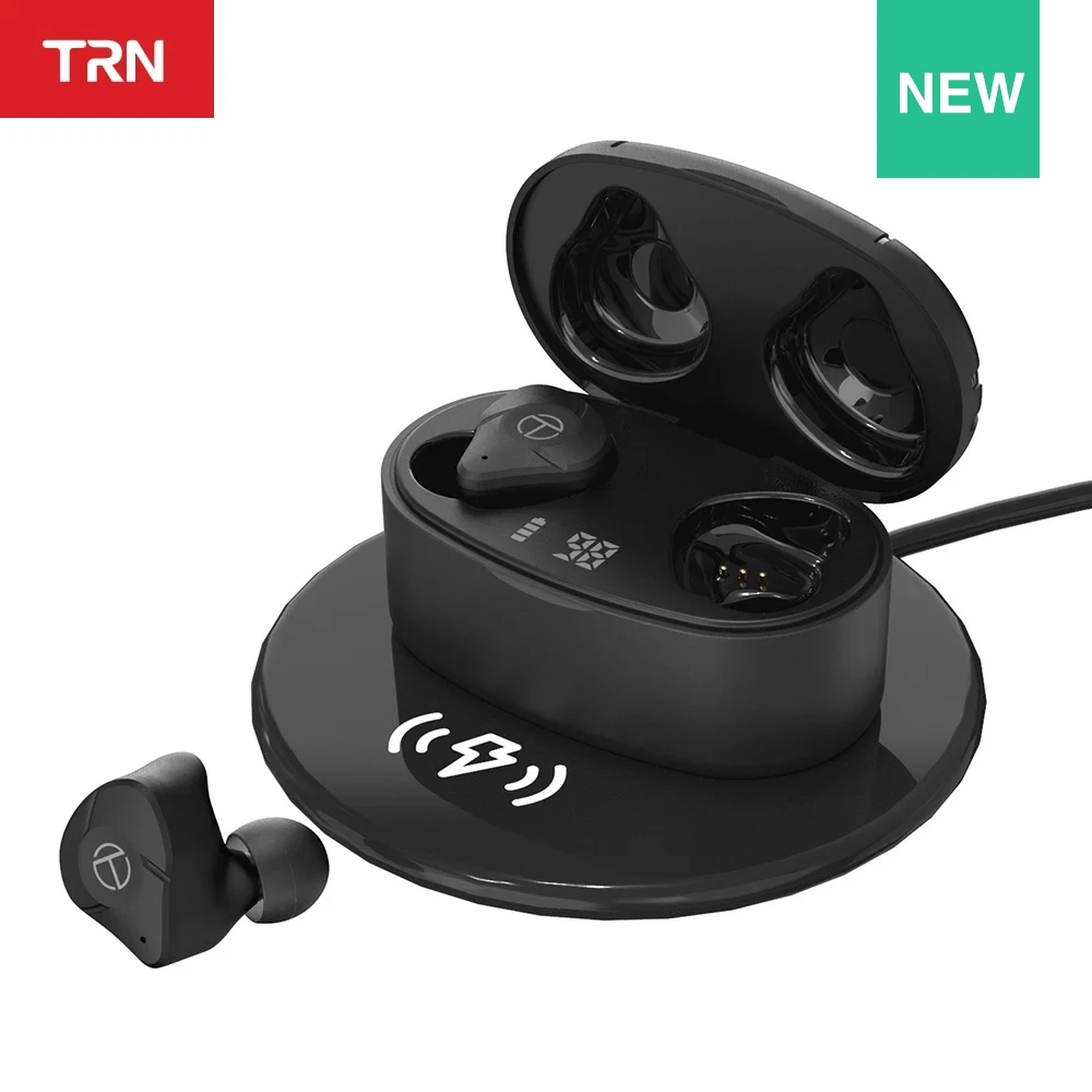 

TRN T300 New TWS 2BA+1DD 5.2 Bluetooth-compatible Earphone True wireless Double Earphone In-Ear HIFI Earphones QCC3046 Chip /AAC