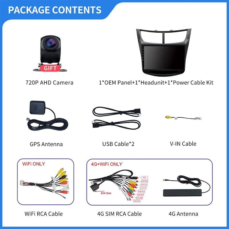 

EKIY All-in-One Car Radio Android 10 For Chevrolet Sail 3 2015-2018 Navigation GPS Audio Multimedia Player Auto Stereo Head Unit