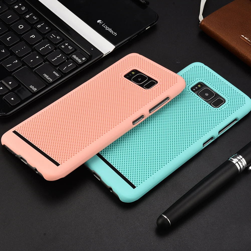 Ультратонкий дышащий чехол для samsung Galaxy S7 Edge охлаждающий противоударный с