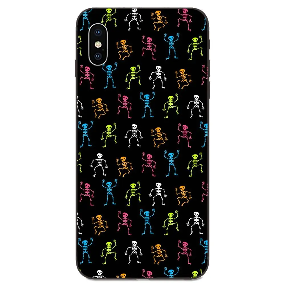 Baiser Rock Band Skull Soft TPU Phone Cover Case For Xiaomi Redmi Note 3 3S 4 4A 4X 5 5A 6 6A 7 7A K20 Plus Pro S2 Y2 Y3 | Мобильные