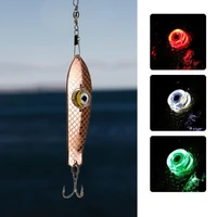 9 5cm 30g underwater fishing light electronic attractive eco friendly with treble hook led lure bait fishing lamp for angling
