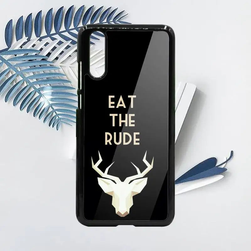 

Hannibal eat the rude horror movie Phone Case PC For Samsung galaxy S note 8 9 20 10 e lite2019 plus pro ultra