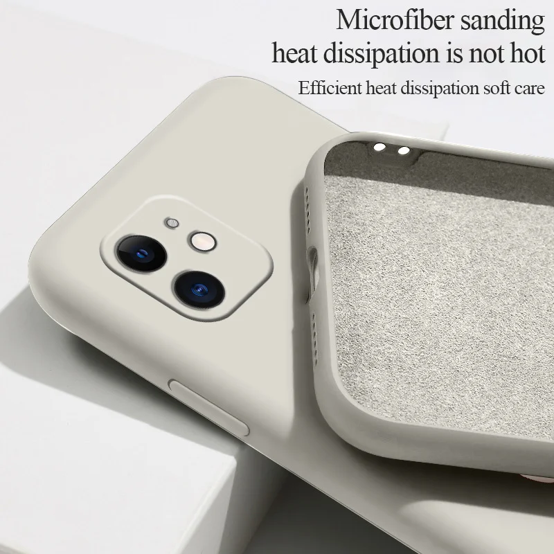 

Cartoon Puppy Case For iPhone 12 Pro Max 11 X XS XR XSMAX SE2020 8 8Plus 7 7Plus 6 6S Plus Liquid Silicone Cover