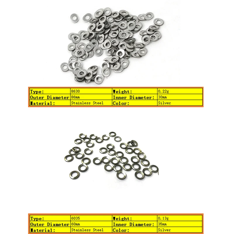 

50pcs/lot Pillar PW 8630 6035 Washers For Internal Nipples Super Light 0.13g/pcs(6035) 0.22g/pcs(8630) Protect carbon rim