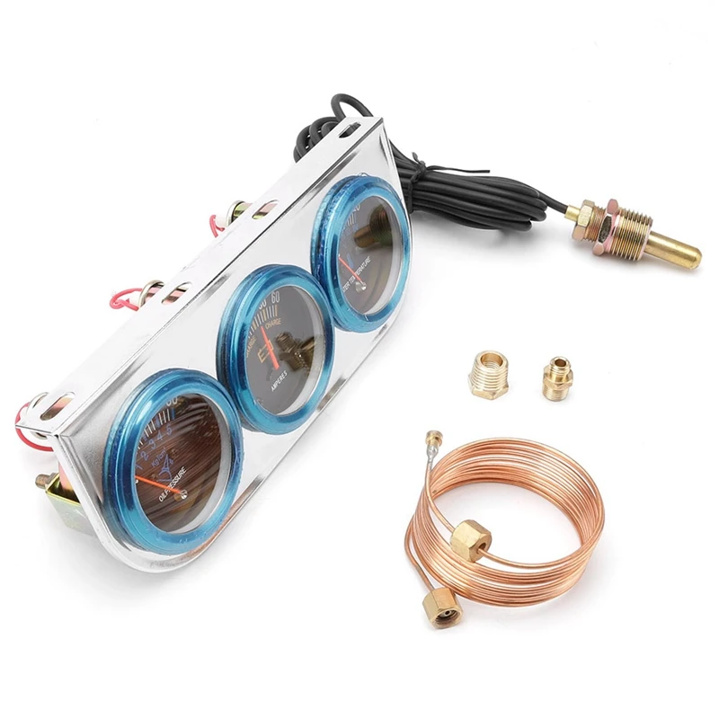 УФ-фильтр 52 мм с Хромовая автомобильная пленка тройной Калибр Амперметр