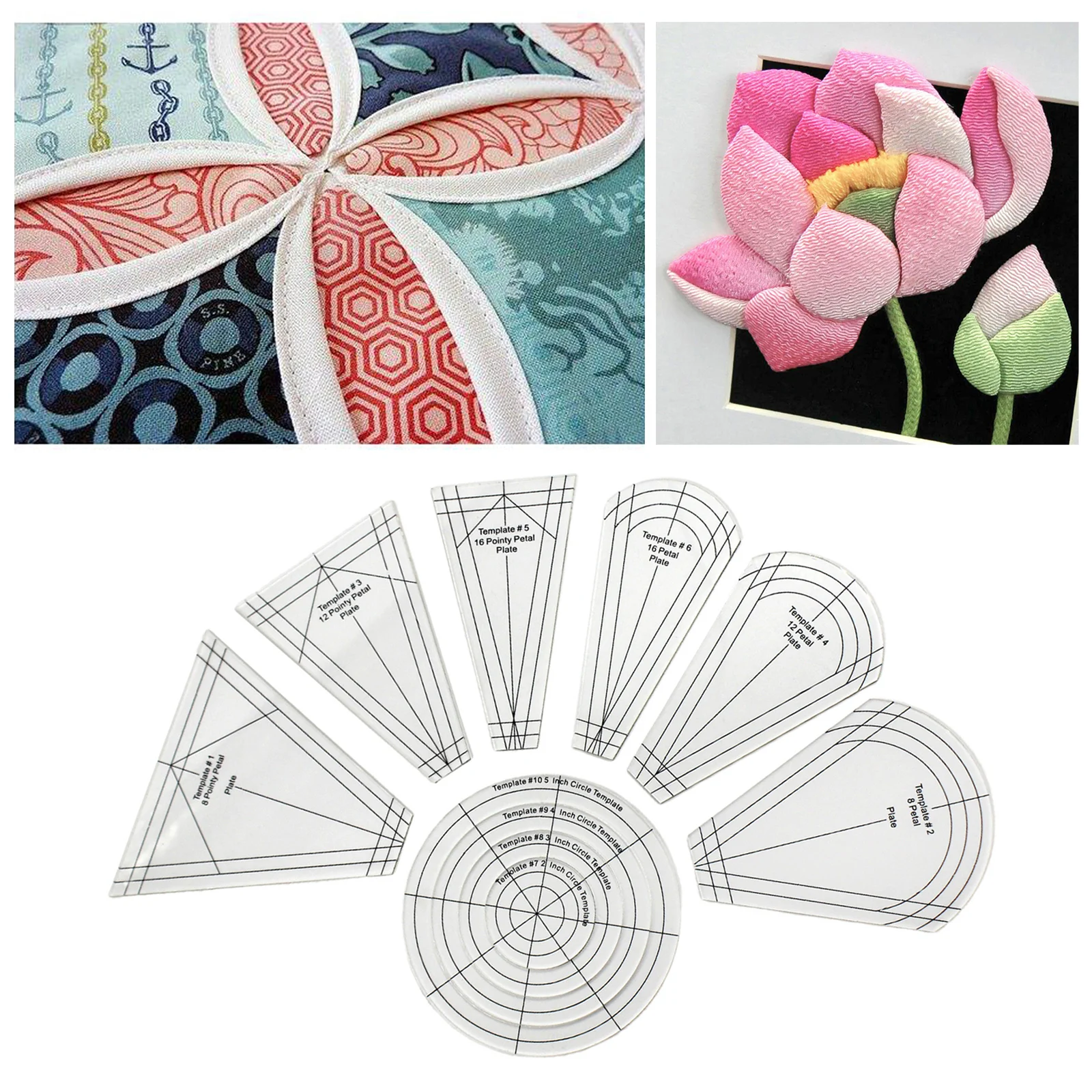 Трафарет Дрездена для квилтинга 10 шт. трафарет лоскутного шитья обычная линейка