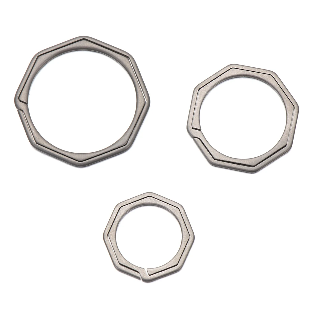 1 шт. брелок для ключей из титанового сплава Суперлегкий подвесной с пряжкой