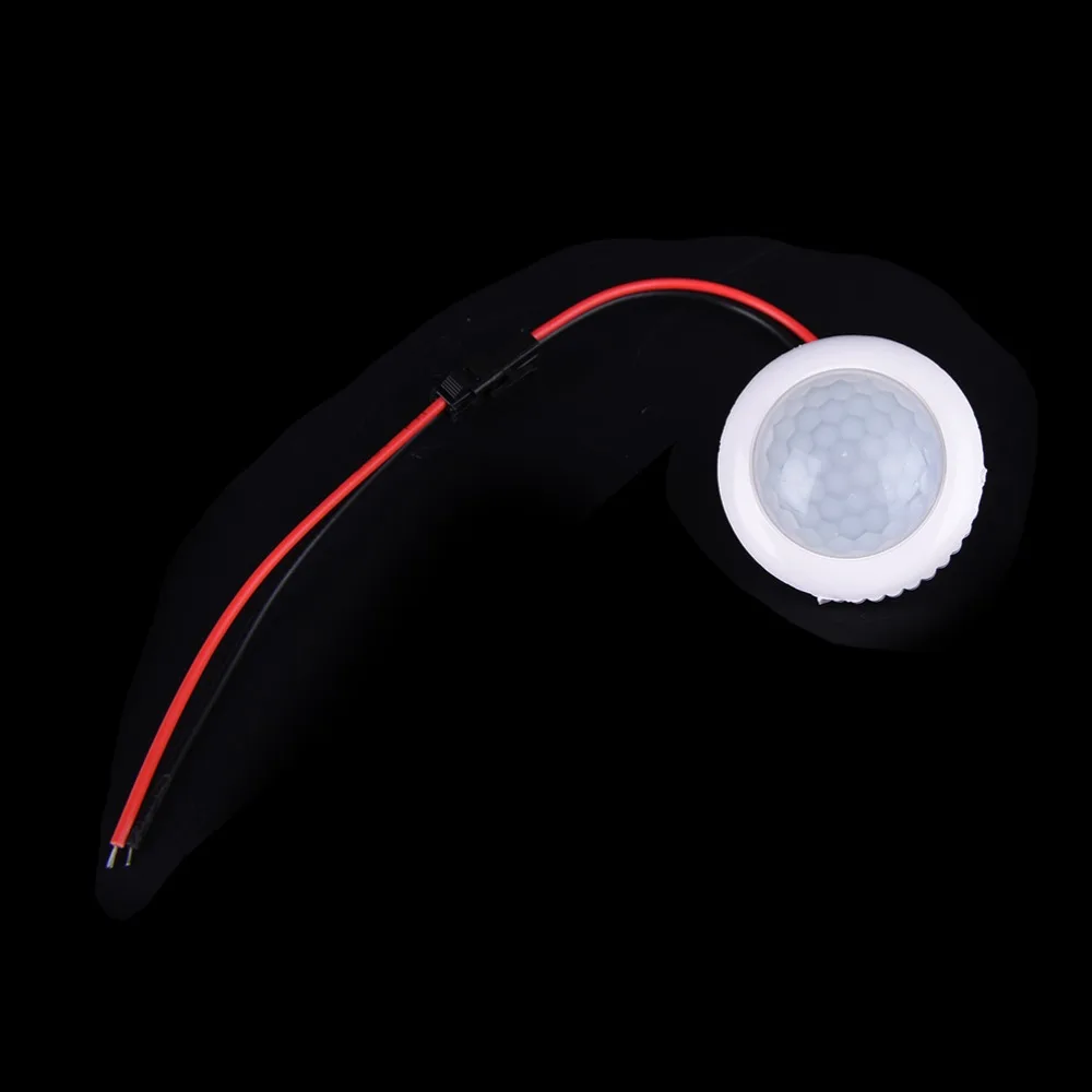 

220V WholeSale Dropshipping MOONBIFFY PIR Motion Sensor Switch ON/OFF IR Infrared Human Body Induction Sensor Light Control