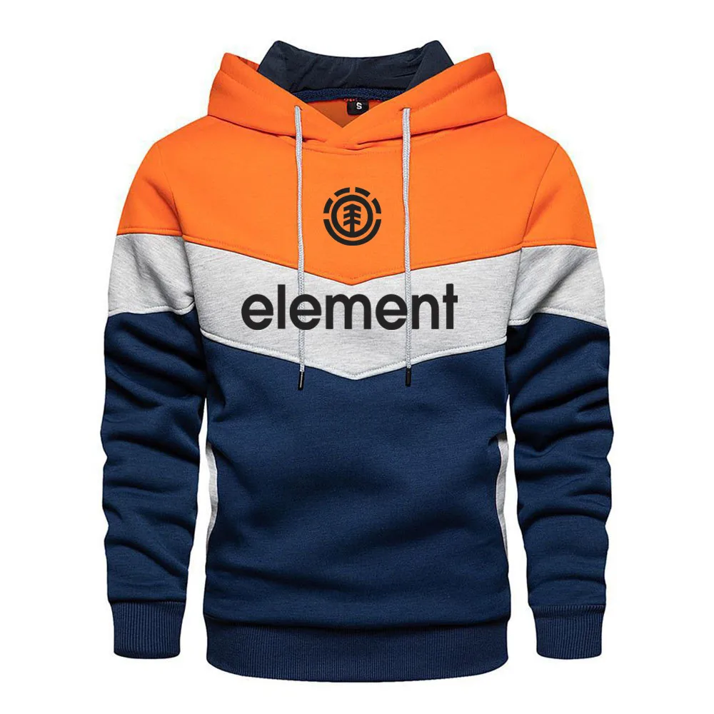 Мужская толстовка с капюшоном Черная Толстовка длинным рукавом и надписью