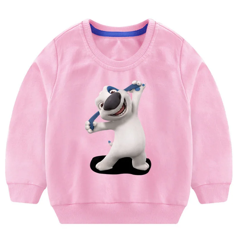 

baby sweatshirts kids hoodies birthday t shirt 2 3 5 years cartoon Boy girl cool birthday present long sleeves sweatshirts 2020