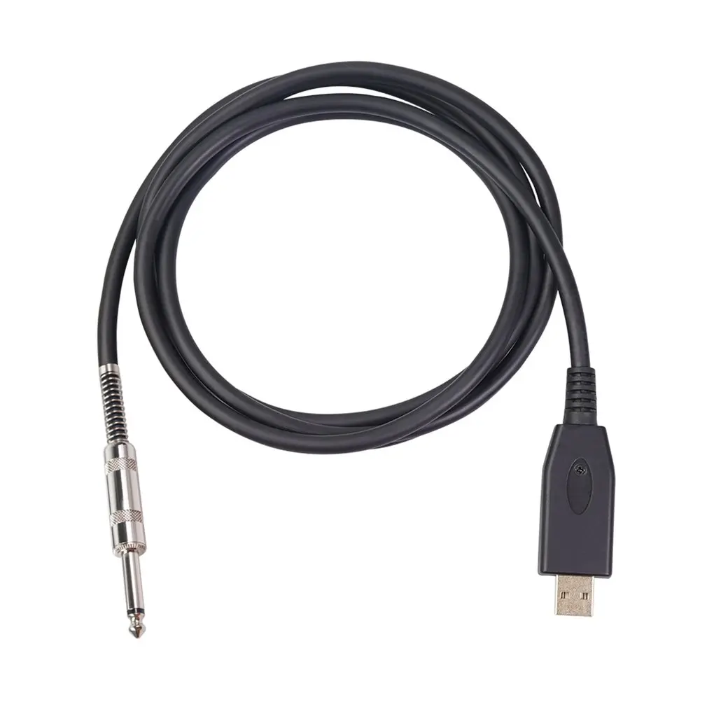 

Player Recording Stereo Connection Audio Cable Link Computer Instrument USB to XLR 6.3mm 3m Guitar Accessories