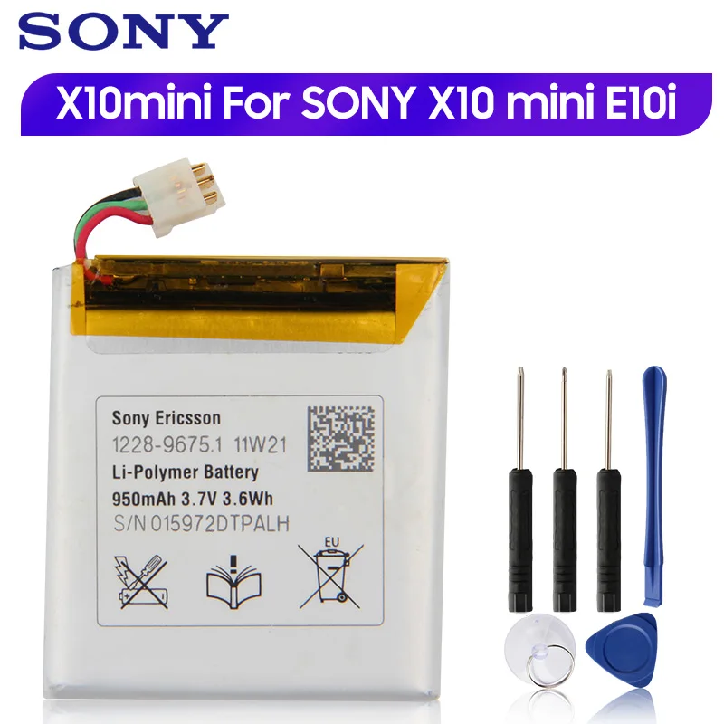 Оригинальная запасная батарея Sony для SONY E10i X10 mini X10MINI подлинный аккумулятор