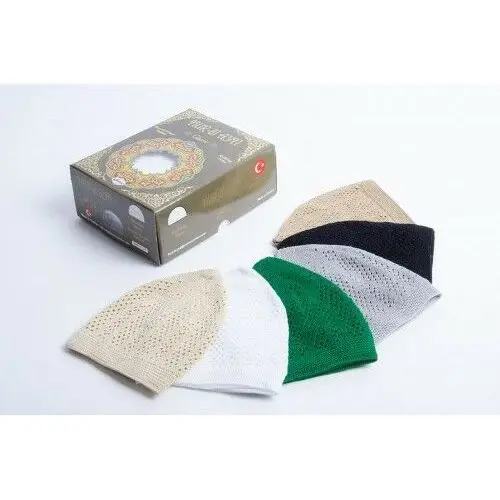 Турецкая мусульманская мужская Трикотажная хлопковая кепка с черепом Kufi Takke