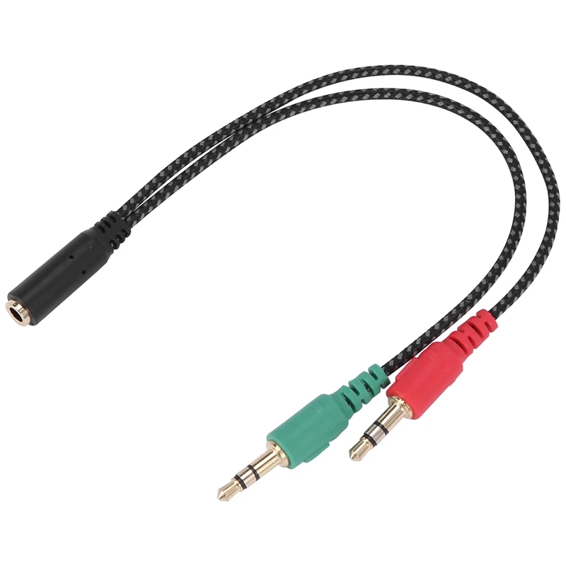 

New Belted CTIA Computer Phone Headset Microphone Extension Cable 3.5 Second Revolution One Mother
