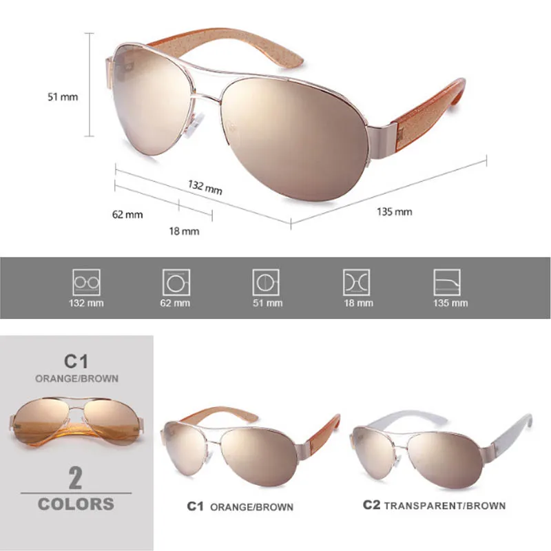 

Q Double Beam UV400 Big Box Oversized Gafas Ladies Eyewear Female Sunglasses Pilot Glasses
