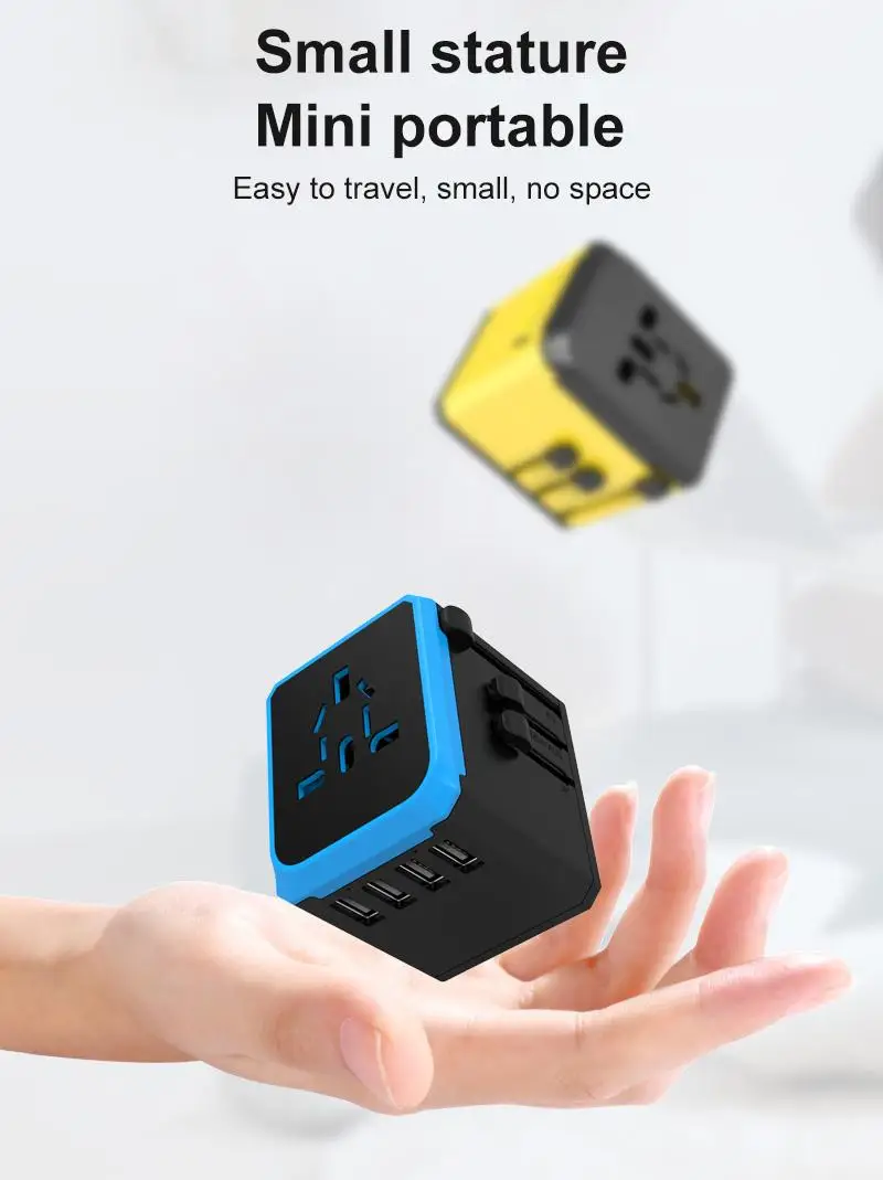 

Universal Travel Plug, Universal Plug, Multi-Function 3U+ Type-CPD Electrical Socket Plugs Adaptors UK Hot