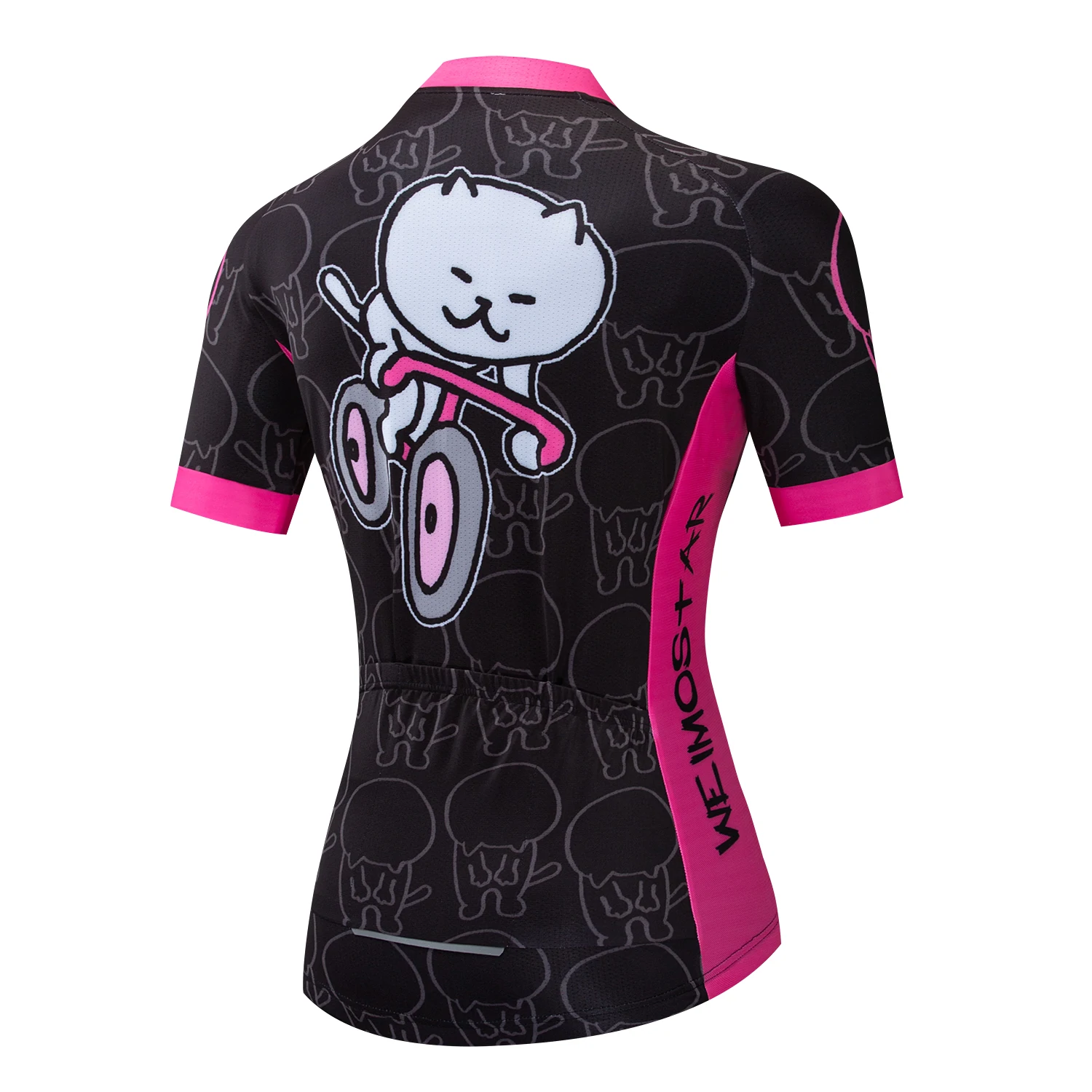 Велоспорт Джерси Женский велосипед MTB Топ Ropa Ciclismo Maillot велосипедный костюм Горный Дорожный велосипед велосипедная рубашка женские кошки черный